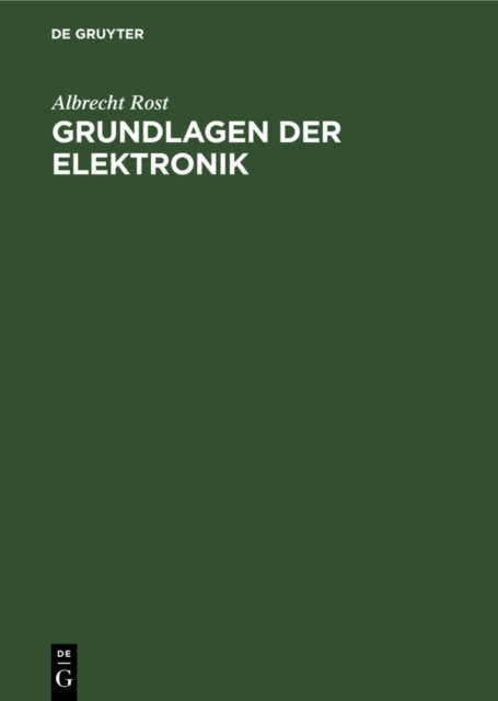 Grundlagen der Elektronik