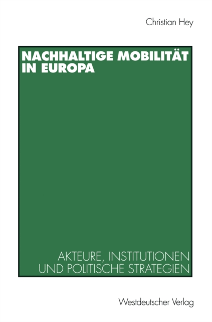 Nachhaltige Mobilität in Europa