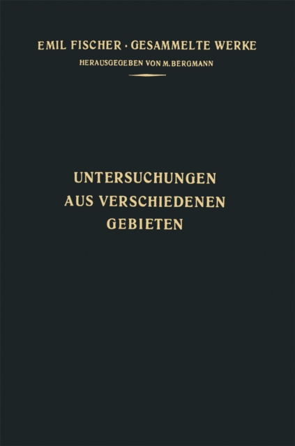 Untersuchungen aus Verschiedenen Gebieten