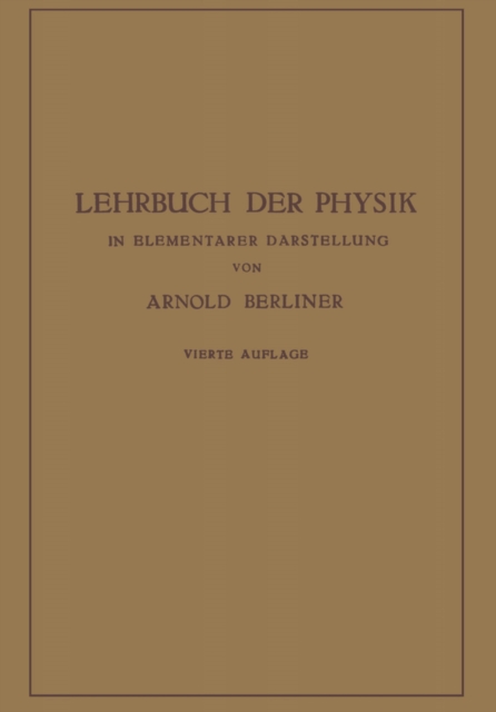 Lehrbuch der Physik