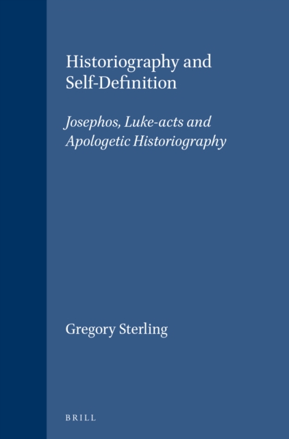 Historiography and Self-Definition