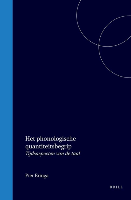 Het phonologische quantiteitsbegrip