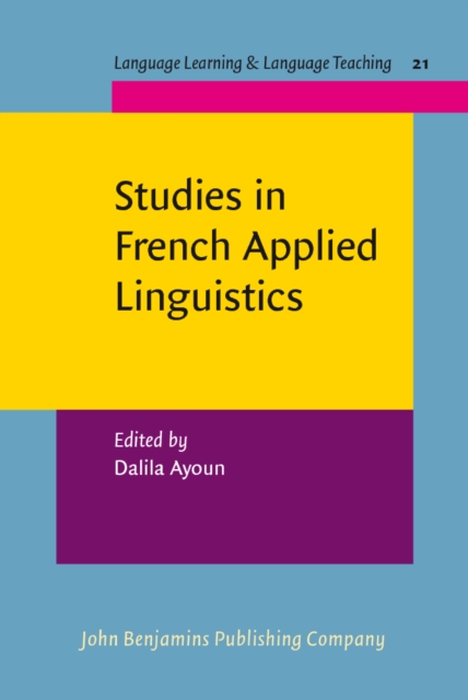 Studies in French Applied Linguistics