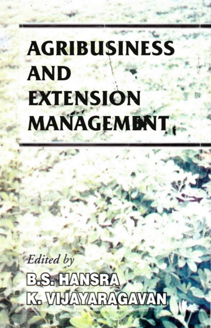 Agribusiness and Extension Management