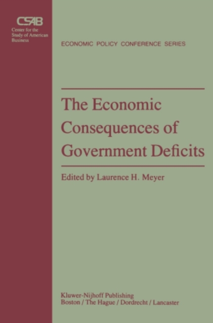 Economic Consequences of Government Deficits