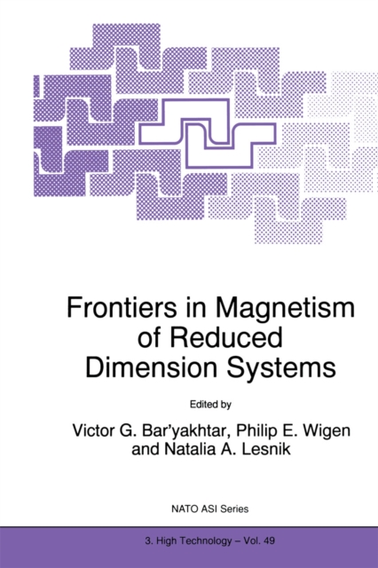 Frontiers in Magnetism of Reduced Dimension Systems