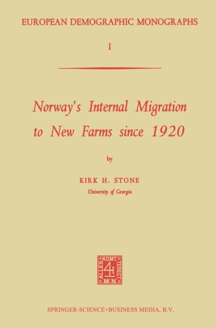 Norway's Internal Migration to New Farms since 1920