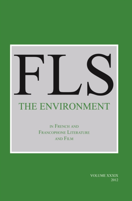 Environment in French and Francophone Literature and Film