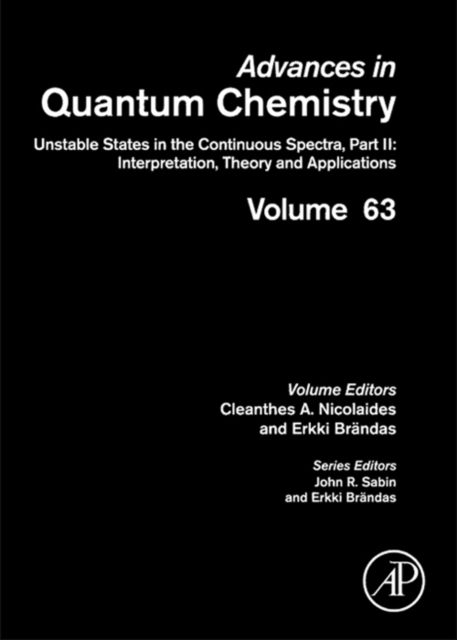 Unstable States in the Continuous Spectra (II: Interpretation, Theory and Applications)