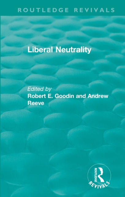 Liberal Neutrality