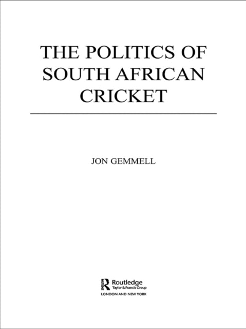 Politics of South African Cricket