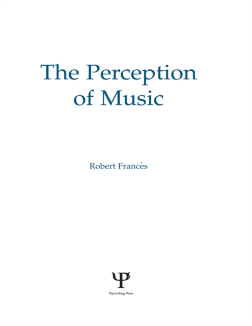 Perception of Music