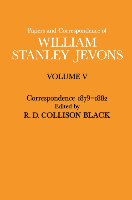 Papers and Correspondence of William Stanley Jevons