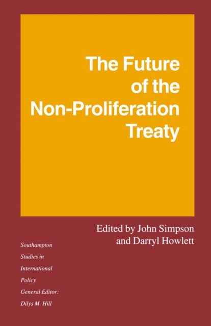 Future of the Non-Proliferation Treaty