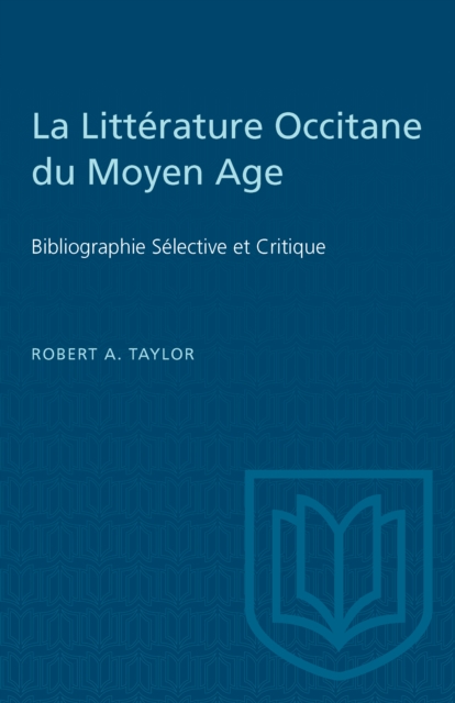 La Littérature Occitane du Moyen Age