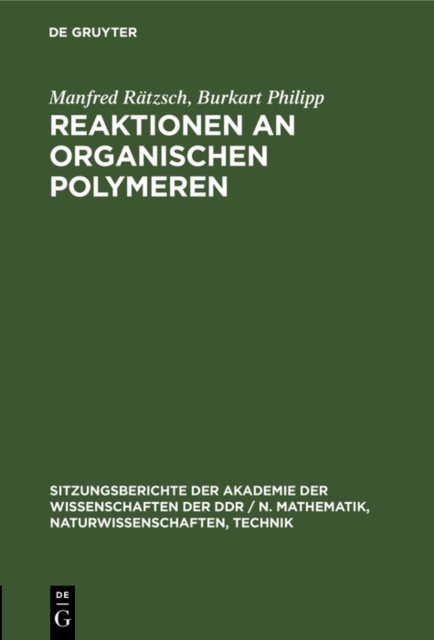 Reaktionen an organischen Polymeren