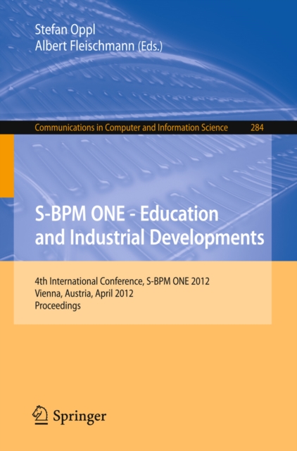 S-BPM ONE - Education and Industrial Developments