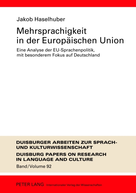 Mehrsprachigkeit in der Europaeischen Union