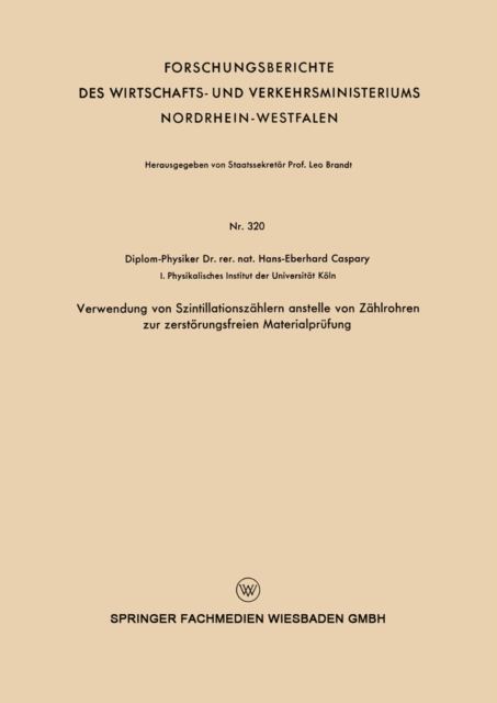 Verwendung von Szintillationszählern anstelle von Zählrohren zur zerstörungsfreien Materialprüfung