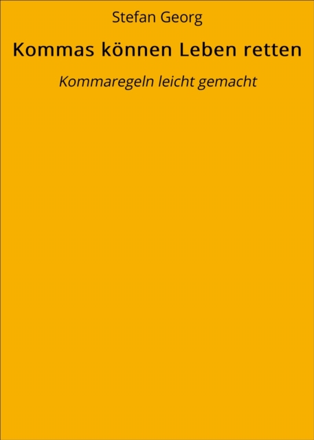 Kommas können Leben retten