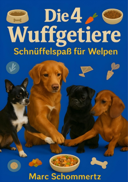 Die 4 Wuffgetiere - Schnüffelspaß für Welpen