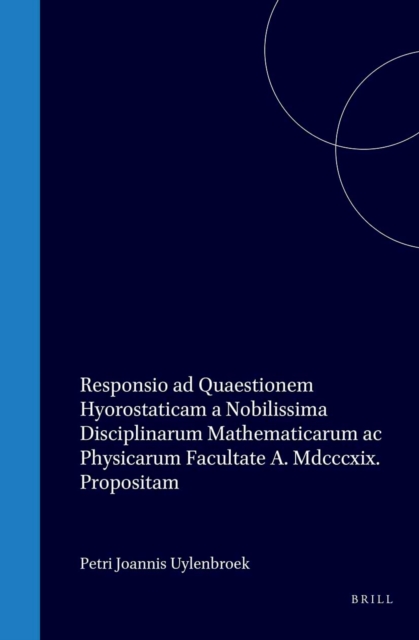 Responsio ad quaestionem hydrostaticam