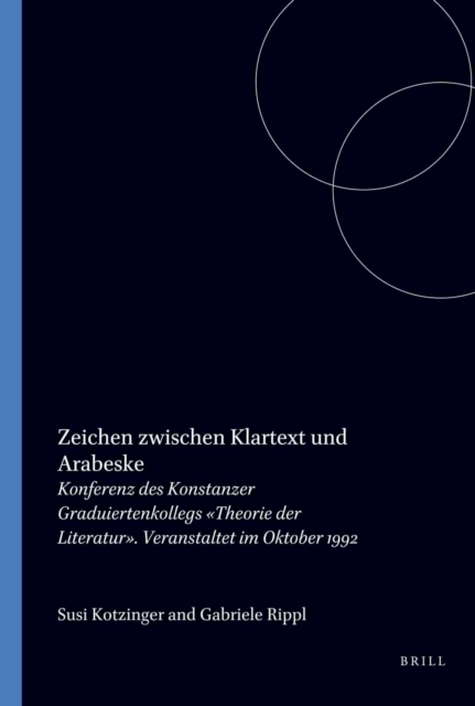 Zeichen zwischen Klartext und Arabeske