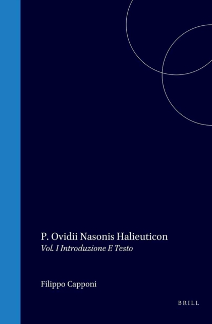 P. Ovidii Nasonis Halieuticon