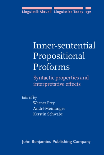 Inner-sentential Propositional Proforms