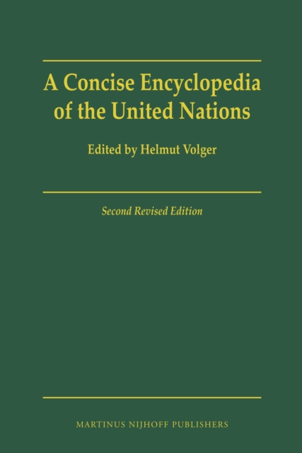 Concise Encyclopedia of the United Nations