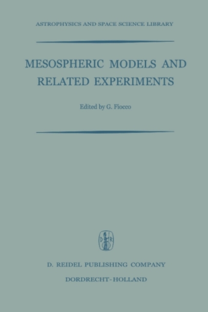 Mesospheric Models and Related Experiments