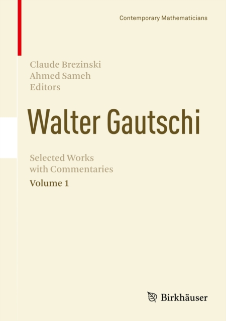 Walter Gautschi, Volume 1