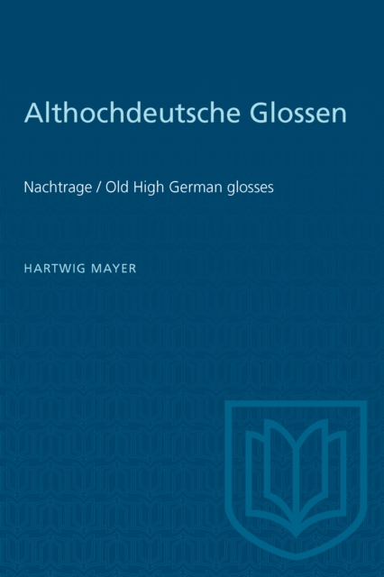 Althochdeutsche Glossen