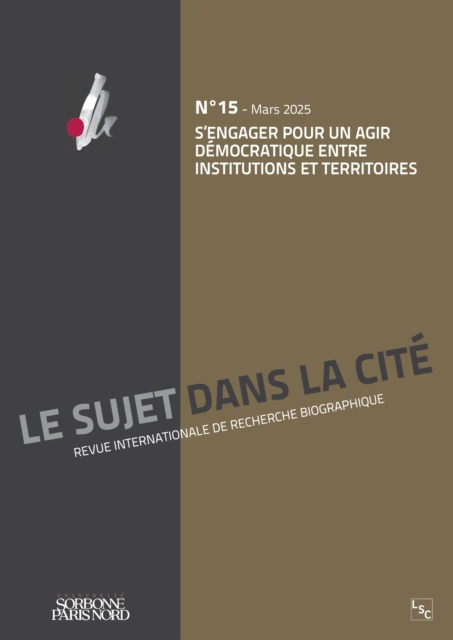 S’engager pour un agir démocratique entre institutions et territoires