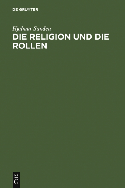 Die Religion und die Rollen