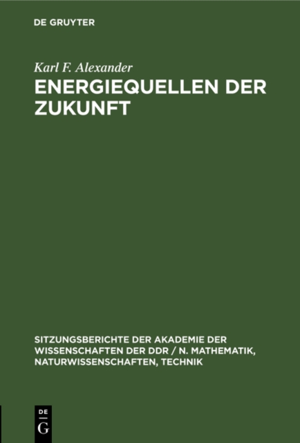 Energiequellen der Zukunft