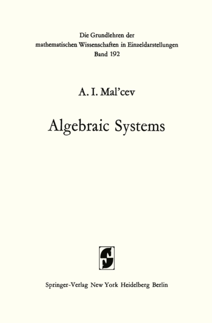Algebraic Systems