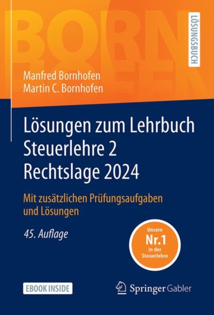 Lösungen zum Lehrbuch Steuerlehre 2 Rechtslage 2024