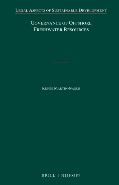 Governance of Offshore Freshwater Resources