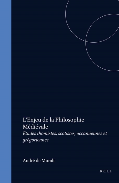 L'enjeu de la philosophie medievale