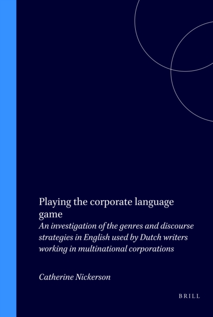 Playing the corporate language game