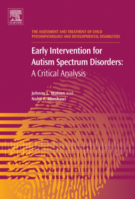 Early Intervention for Autism Spectrum Disorders