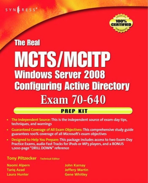 Real MCTS/MCITP Exam 70-640 Prep Kit