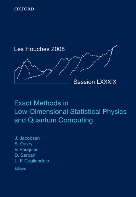 Exact Methods in Low-dimensional Statistical Physics and Quantum Computing