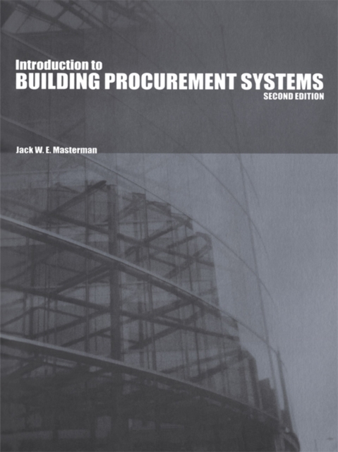 Introduction to Building Procurement Systems