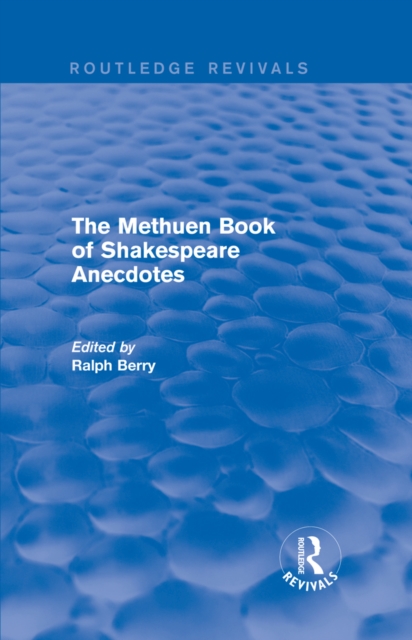 Methuen Book of Shakespeare Anecdotes