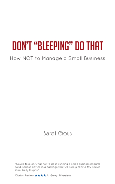 Don't &quote;Bleeping&quote; Do That