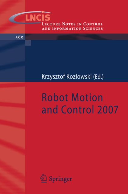 Robot Motion and Control 2007