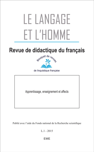Apprentissage, enseignement et affects