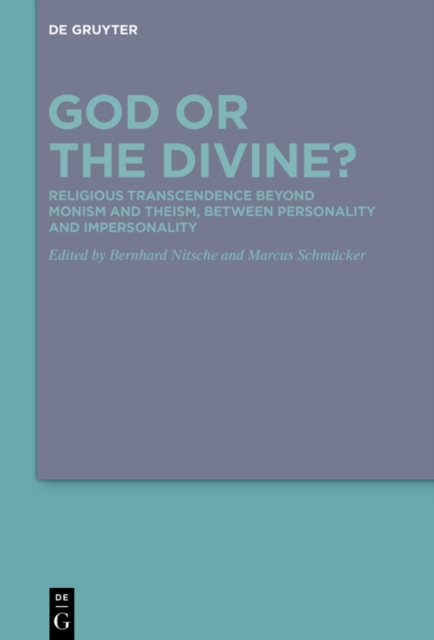 God or the Divine?